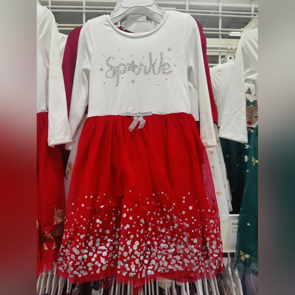 Brand New girls Christmas dress